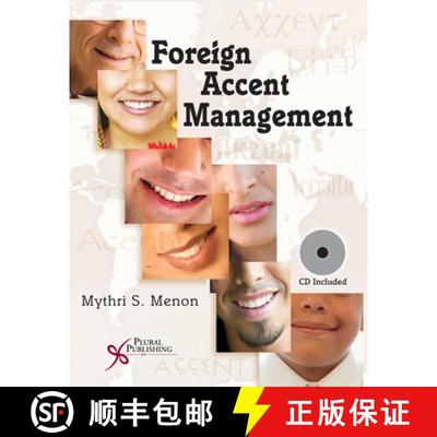 【3-4周达】Foreign Accent Management W/ 6 CDs [With CDROM] [9781597560689]
