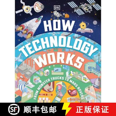 【3-4周达】How Technology Works: From Monster Trucks to Mars Rovers [9780744098754]