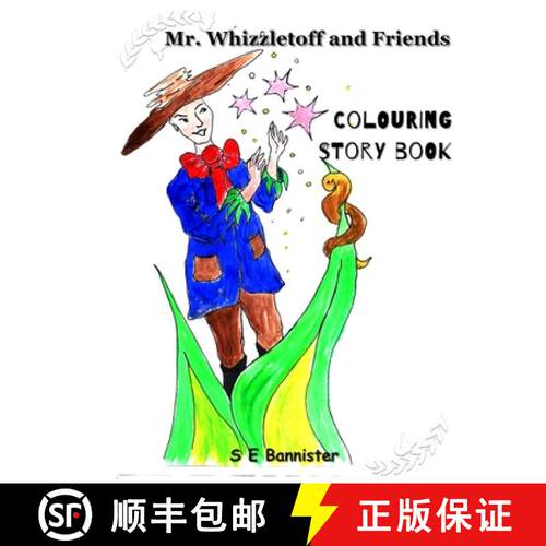 【3-4周达】Mr. Whizzletoff and Friends: Colouring Story Book [9781527251274]