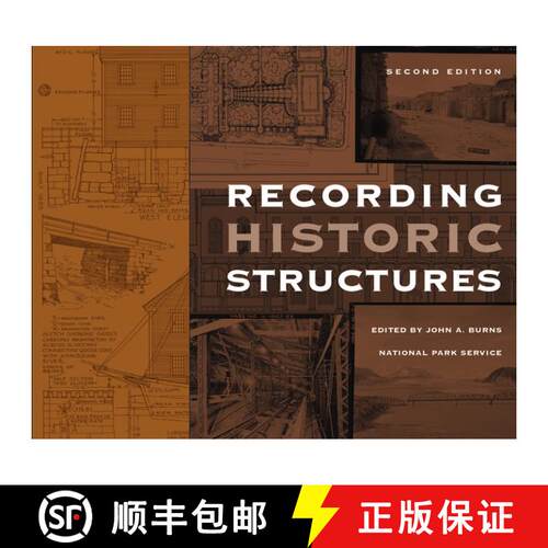 【3-4周达】精装 Recording Historic Structures, 2Nd Edition [Wiley建筑] [9780471273806]