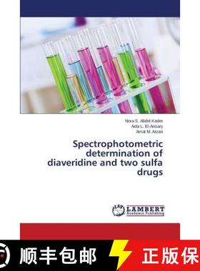 预订 Spectrophotometric determination of diaveridine and two sulfa drugs [9783659754753]