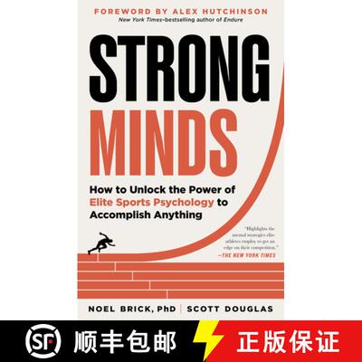 【3-4周达】Strong Minds: How to Unlock the Power of Elite Sports Psychology to Accomplish Anything [9781891011122]