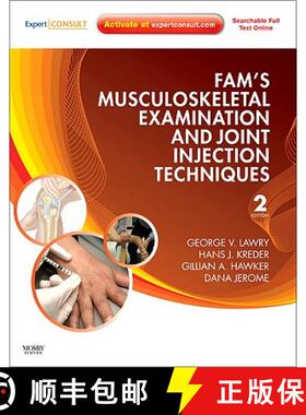 【3-4周达】Fam's Musculoskeletal Examination and Joint Injection Techniques: Expert Consult - Online ... [9780323065047]