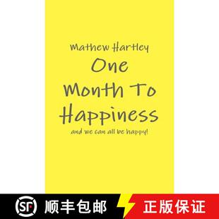 【3-4周达】One Month To Happiness [9781447839729]
