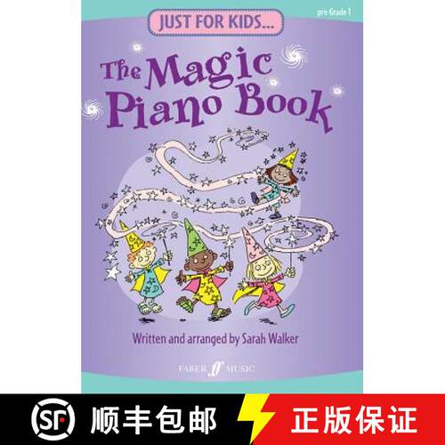 【3-4周达】Just For Kids... The Magic Piano Book [9780571528608]