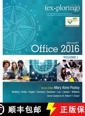 【3-4周达】Exploring Microsoft Office 2016 Volume 1: Expl Micr Offi 2016 Volu 1 [9780134320793]