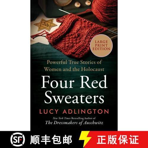 【3-4周达】Four Red Sweaters: Powerful True Stories of Women and the Holocaust [9780063433403]