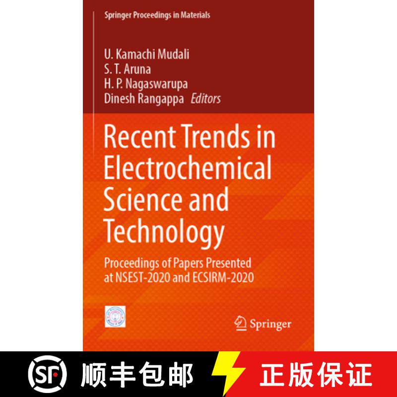 【3-4周达】Recent Trends in Electrochemical Science and Technology : Proceedings of Papers Presented ... [9789811675560]