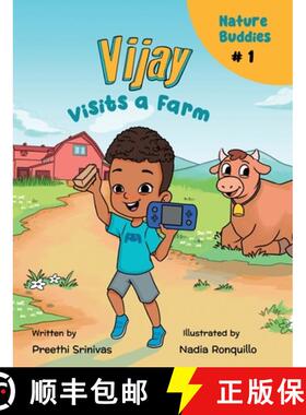 预订 Vijay Visits a Farm: A children's book about new experiences and social skills [9781965485019]