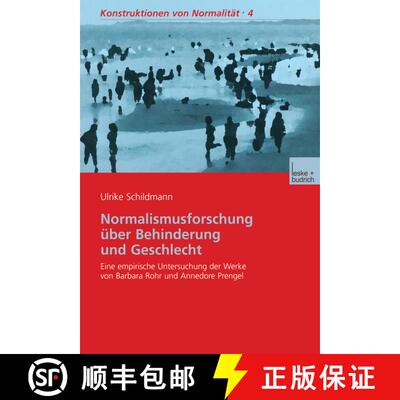 【3-4周达】Normalismusforschung über Behinderung und Geschlecht : Eine empirische Untersuchung der W... [9783810039514]