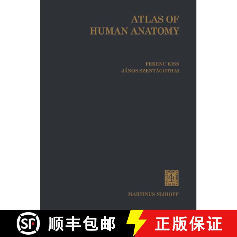 【3-4周达】Atlas of Human Anatomy: Volumes 1-3 [9789024722648]