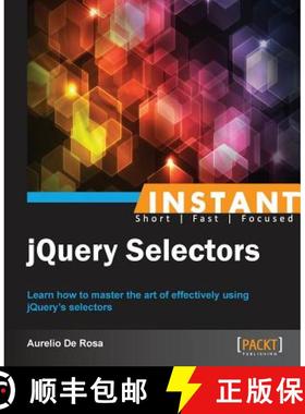 预订 Instant jQuery Selectors [9781783282210]