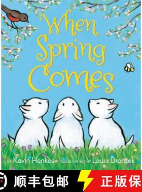 【3-4周达】When Spring Comes: An Easter and Springtime Book for Kids [9780062741677]