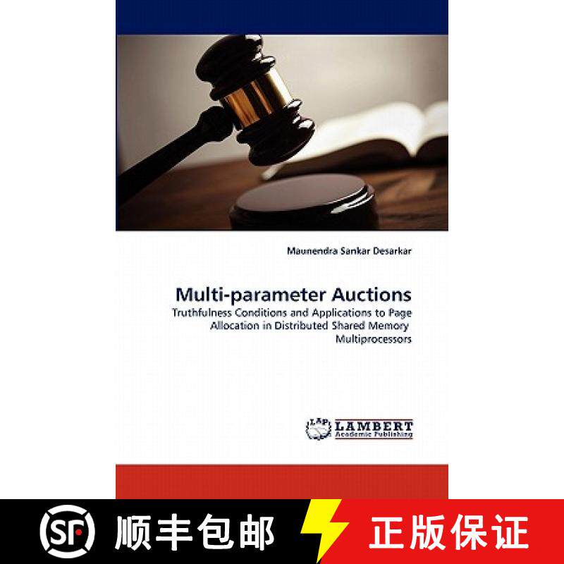 预订 Multi-Parameter Auctions [9783844396089]