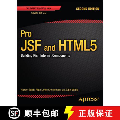 【3-4周达】Pro JSF and HTML5 : Building Rich Internet Components (2nd ed.) (Second Edition) [9781430250104]
