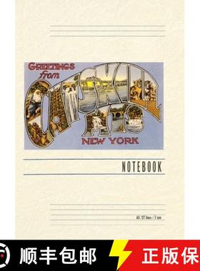 预订 Vintage Lined Notebook Greetings from Catskill Mountains, New York [9798385437474]