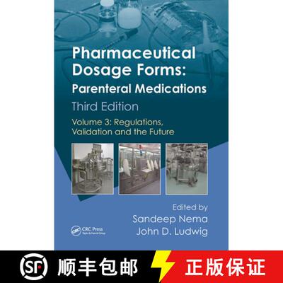 【3-4周达】Pharmaceutical Dosage Forms - Parenteral Medications: Volume 3: Regulations, Validation an... [9781032922010]
