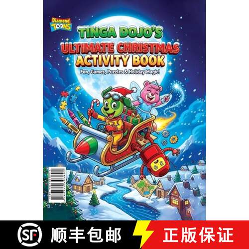 【3-4周达】精装 Tinga Dojo's Ultimate Christmas Activity Book [9789364303897]