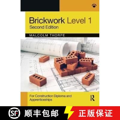 【3-4周达】Brickwork Level 1: For Construction Diploma and Apprenticeship Programmes [9780367625344]