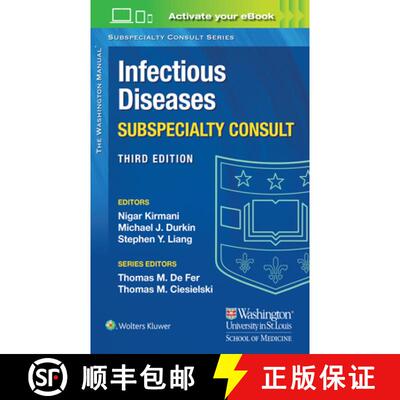 【3-4周达】Washington Manual Infectious Disease Subspecialty Consult [9781975113421]