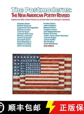 【3-4周达】The Postmoderns: the New American Poetry Revised [9780802150356]