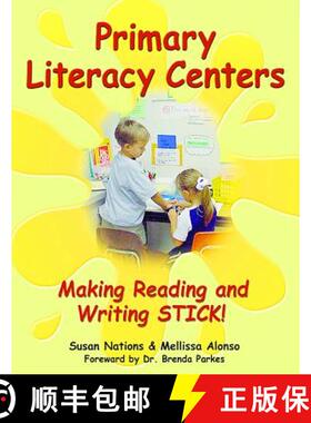 预订 Primary Literacy Centers: Making Reading and Writing Stick! [9780929895468]