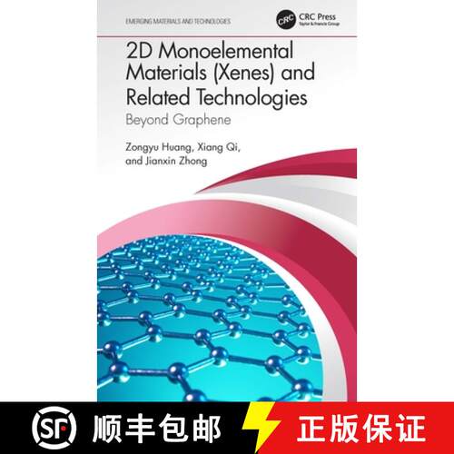 【3-4周达】精装 2D Monoelemental Materials (Xenes) and Related Technologies: Beyond Graphene [9781032074788]