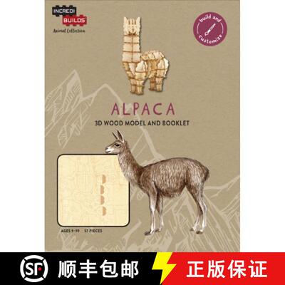 【3-4周达】IncrediBuilds Animal Collection: Alpaca [9781682981405]