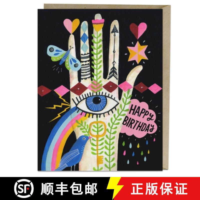 【3-4周达】6-Pack Lisa Congdon for Em & Friends Women Rainbow Hand Card [9781642448795]