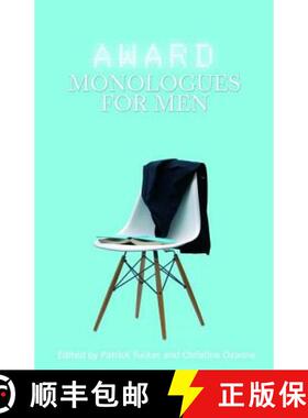 【3-4周达】Award Monologues for Men [9780415428385]