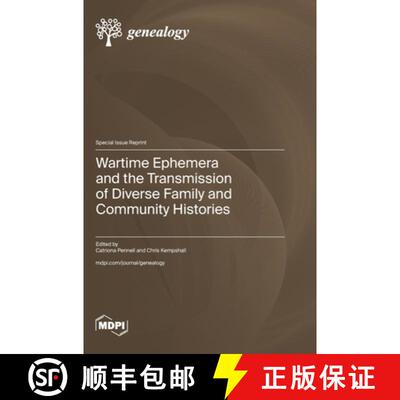 【3-4周达】精装 Wartime Ephemera and the Transmission of Diverse Family and Community Histories [9783725821983]