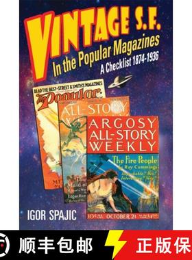 预订 VINTAGE S.F. in the Popular Magazines: A Checklist 1874-1936 [9780648752219]