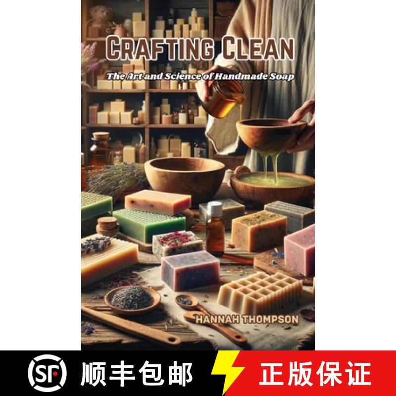 【2-3周达】Crafting Clean: The Art and Science of Handmade Soap [9798869273758]