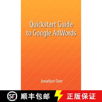 【3-4周达】Quickstart Guide To Google AdWords [9781847996497]