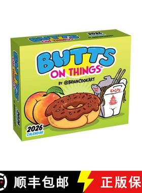 【3-4周达】Butts on Things 2026 Day-To-Day Calendar [9781524898519]