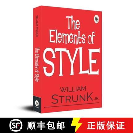【3-4周达】The Elements of Style [9788194898863]