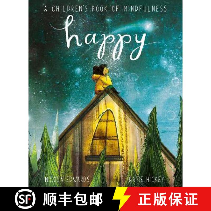 【3-4周达】Happy: A Children's Book of Mindfulness [9781838914110]