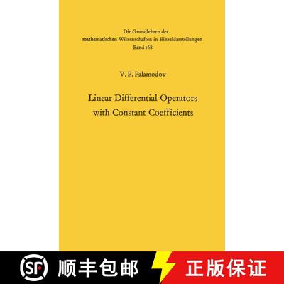 【3-4周达】Linear Differential Operators with Constant Coefficients (Softcover reprint of the origina... [9783642462214]