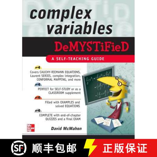 【3-4周达】Complex Variables Demystified [9780071549202]
