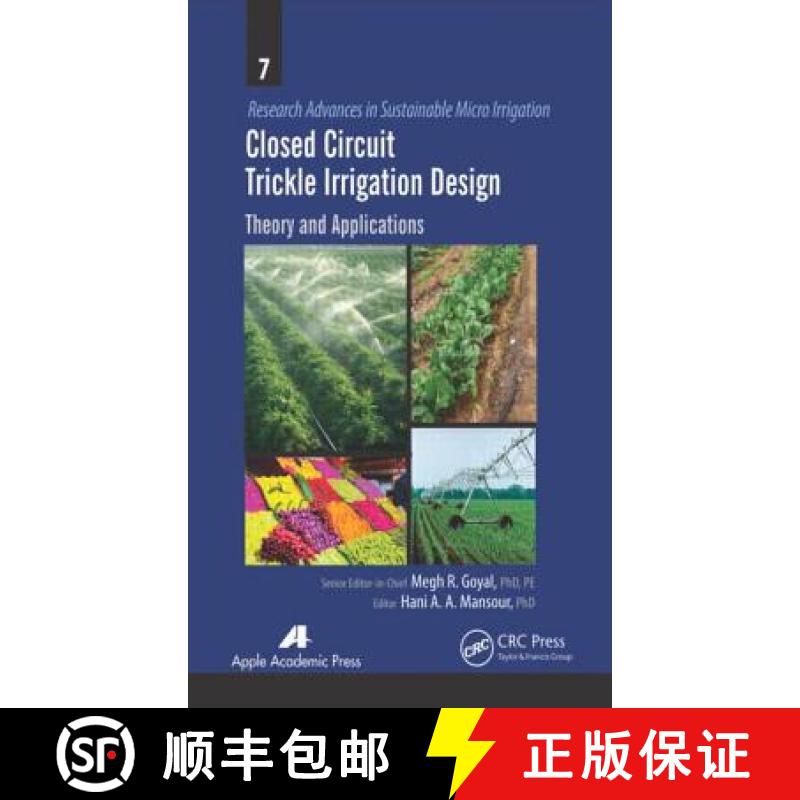 【3-4周达】Closed Circuit Trickle Irrigation Design : Theory and Applications [9781771881166]