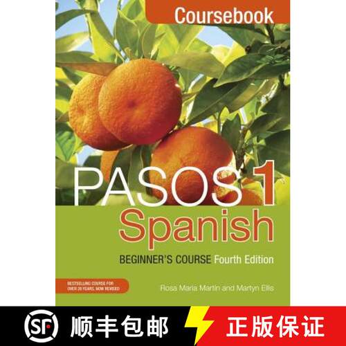 【3-4周达】Pasos 1 Spanish Beginner's Course (Fourth Edition) : Coursebook [9781473610682]