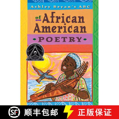 【3-4周达】精装 Ashley Bryan's ABC of African American Poetry [9780689812095]