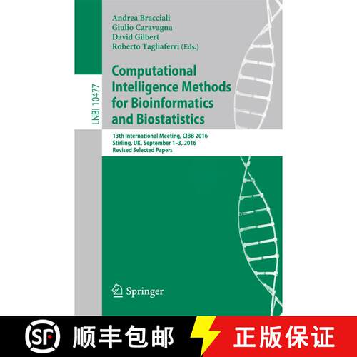 【3-4周达】Computational Intelligence Methods for Bioinformatics and Biostatistics: 13th Internationa... [9783319678337]