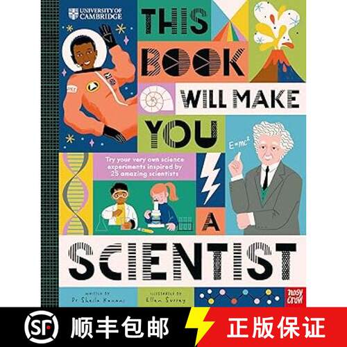 精装 University of Cambridge: This Book Will Make You a Scientist [9781805132547]
