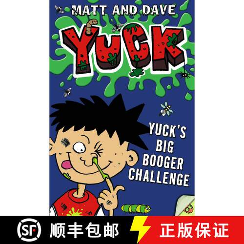 【3-4周达】精装 Yuck's Big Booger Challenge [9781442483118]