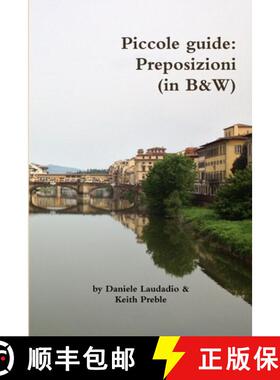 【3-4周达】Piccole guide: Preposizioni (in B&W) [9781387827473]