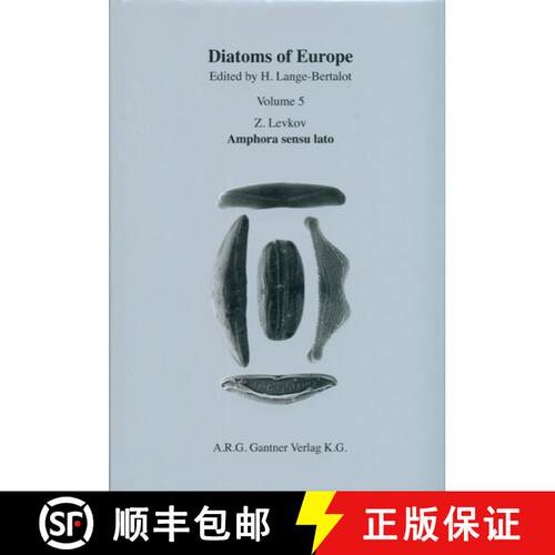 【3-4周达】精装 Diatoms of Europe, Volume 5: Amphora sensu lato [9783906166735]