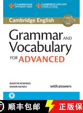 【3-4周达】Grammar and Vocabulary for Advanced Book with Answers and Audio : Self-Study Grammar Refer... [9781107481114]