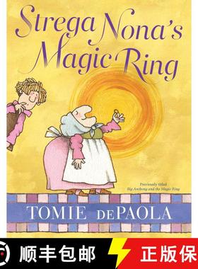 【3-4周达】Strega Nona's Magic Ring (Reprint) (Reprint) [9781534430174]