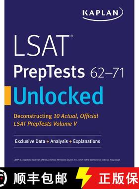 【3-4周达】LSAT PrepTests 62-71 Unlocked: Exclusive Data + Analysis + Explanations [9781506223438]